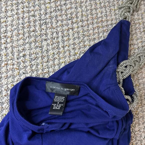 Stunning vintage y2k blue open back halter top - Picture 8 of 8